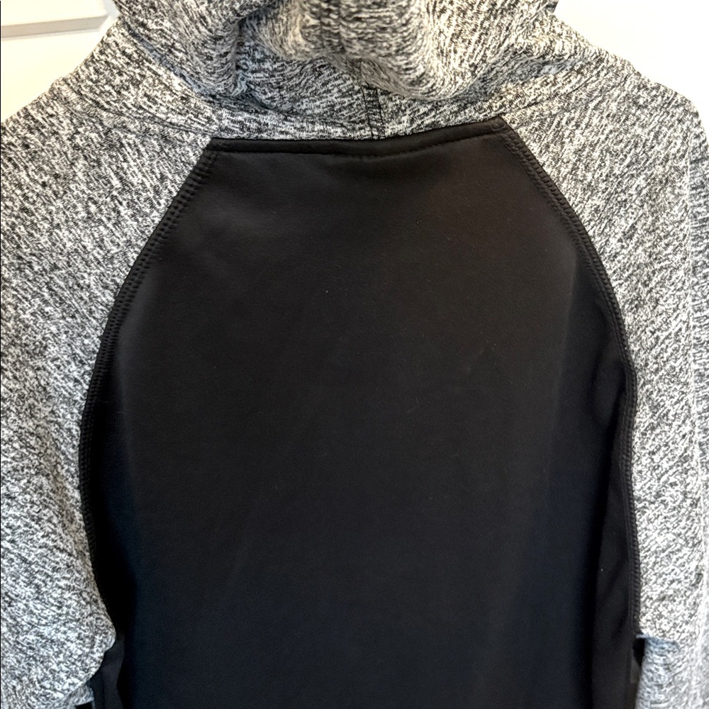 [J. America] Goat Baseball Athletic Performance Graphic Black/Grey Hoodie Mens S - Picture 8 of 9